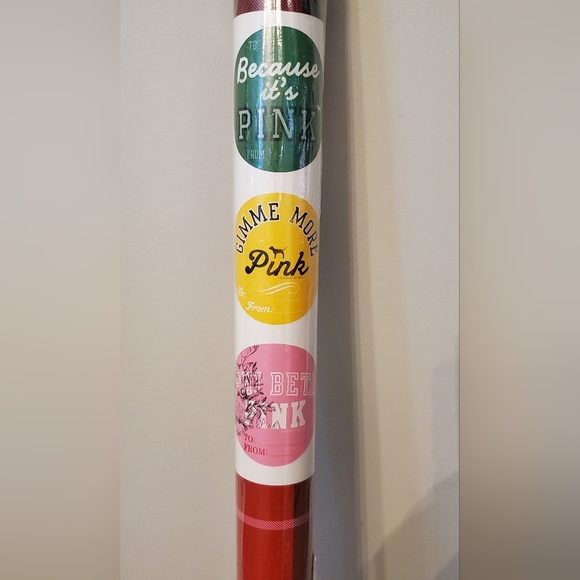 PINK Victoria's Secret Party Supplies Vintage Victorias Secret Wrap